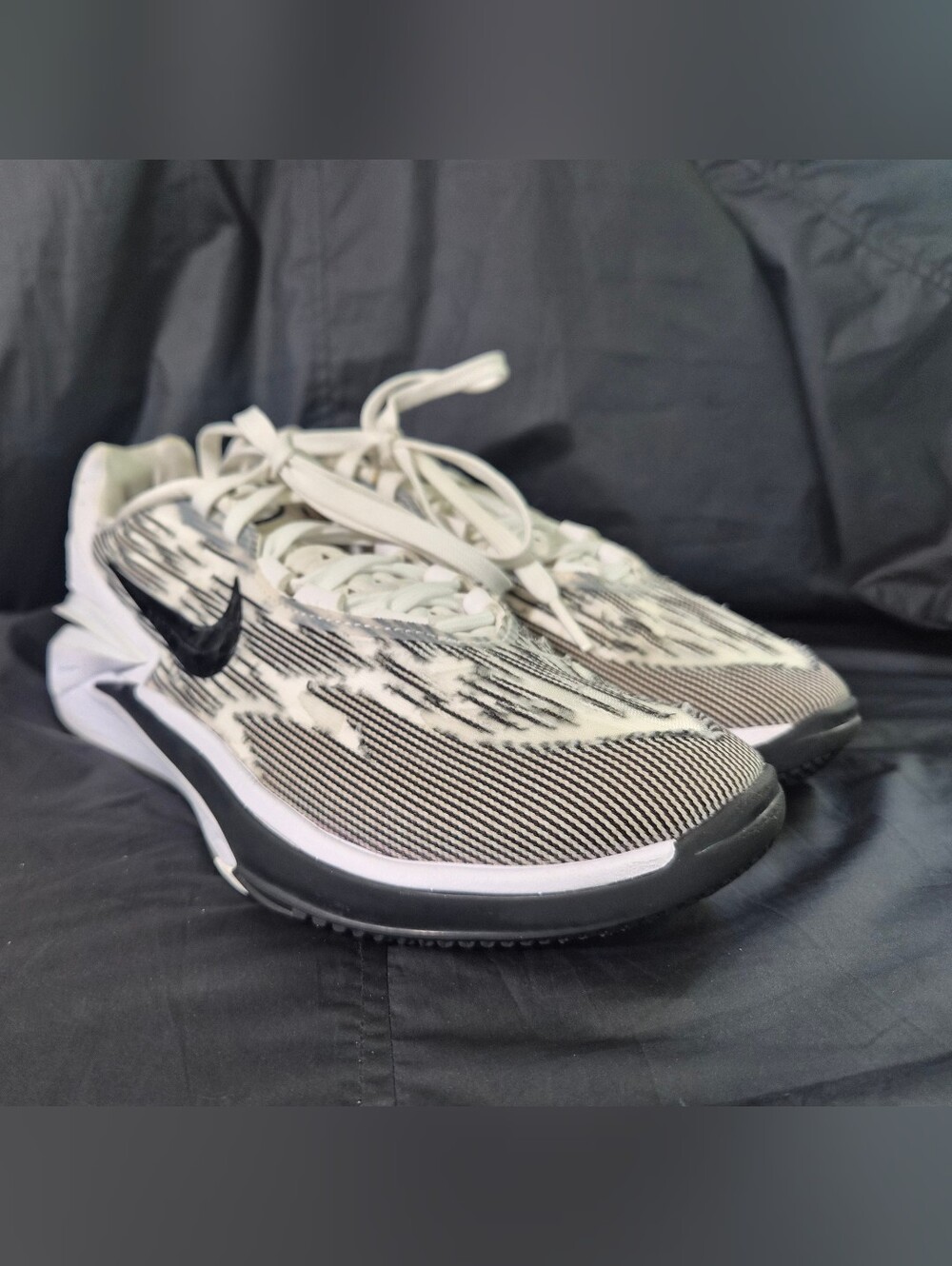 Men's Nike Air Zoom GT Cut 2 TB "White Black" Sneakers (FJ8915-100) Sz. 8